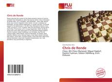 Bookcover of Chris de Ronde