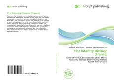 Обложка 71st Infantry Division (France)