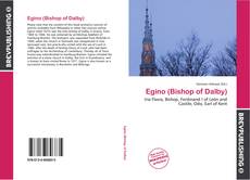 Couverture de Egino (Bishop of Dalby)