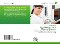 Bookcover of All India Institute of Medical Sciences