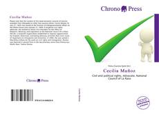 Portada del libro de Cecilia Muñoz