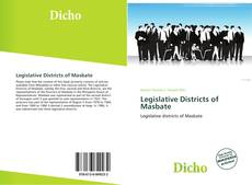 Capa do livro de Legislative Districts of Masbate 