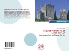 Buchcover von Legislative Districts of Lanao del Sur