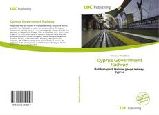 Capa do livro de Cyprus Government Railway 