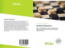Copertina di Arshak Petrosian