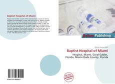 Borítókép a  Baptist Hospital of Miami - hoz