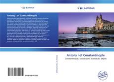 Capa do livro de Antony I of Constantinople 