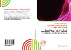 Portada del libro de Italian Expeditionary Corps in Russia