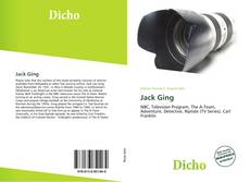 Buchcover von Jack Ging