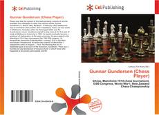 Capa do livro de Gunnar Gundersen (Chess Player) 