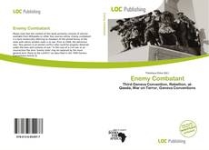 Portada del libro de Enemy Combatant