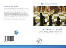 Portada del libro de Charles G. M. Watson