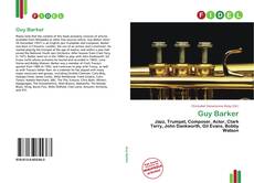 Portada del libro de Guy Barker