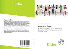 Buchcover von Agyness Deyn