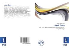 Bookcover of José Bové