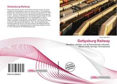 Portada del libro de Gettysburg Railway