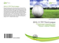 Bookcover of 2010–11 TFF Third League