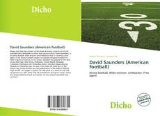 Buchcover von David Saunders (American football)