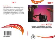 Bookcover of Louie Weaver