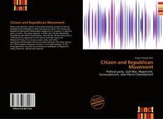 Buchcover von Citizen and Republican Movement