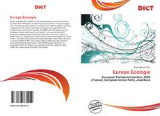 Bookcover of Europe Écologie