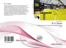 Capa do livro de B. V. Doshi 