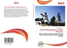 Capa do livro de John O'Donoghue (1990s Pitcher) 