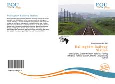 Copertina di Ballingham Railway Station