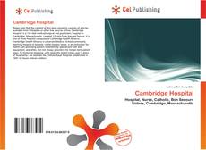 Capa do livro de Cambridge Hospital 