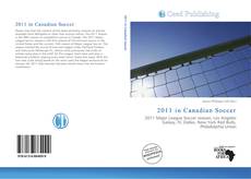 Bookcover of 2011 in Canadian Soccer