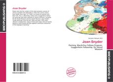 Couverture de Joan Snyder