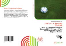 Copertina di 2010–11 in Spanish Football