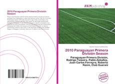 Capa do livro de 2010 Paraguayan Primera División Season 