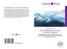 Capa do livro de 41st Infantry Division (United States) 