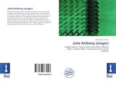 Bookcover of Julie Anthony (singer)