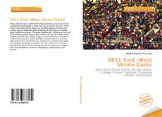 2011 East–West Shrine Game的封面