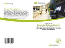 Bookcover of Bayındır Railway Station