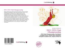 Capa do livro de 2011 CFU Club Championship 