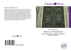 Capa do livro de Henry of Holyrood 