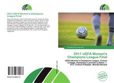 2011 UEFA Women's Champions League Final kitap kapağı