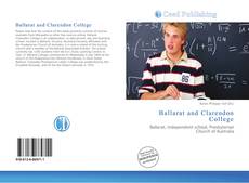 Capa do livro de Ballarat and Clarendon College 