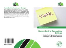 Hume Central Secondary College的封面