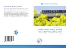 Portada del libro de Caldercruix Railway Station