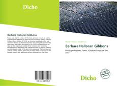 Couverture de Barbara Halloran Gibbons