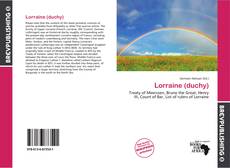 Lorraine (duchy) kitap kapağı