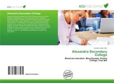 Bookcover of Alexandra Secondary College