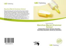 Portada del libro de Bacchus Marsh Grammar School