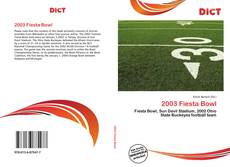 Couverture de 2003 Fiesta Bowl