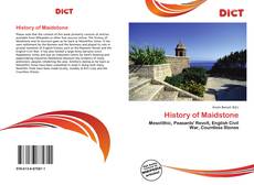 Couverture de History of Maidstone