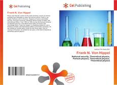 Buchcover von Frank N. Von Hippel